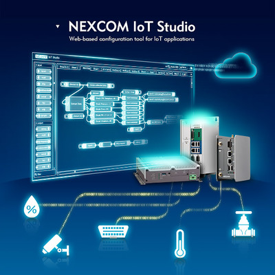 新漢免費(fèi)開放NEXCOM IoT Studio聯(lián)網(wǎng)軟件工具下載，簡化編程開發(fā)、加速物聯(lián)網(wǎng)創(chuàng)新